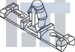 08911065 Автомобильные разъемы TAPE-ON CLIP ROSEBUD 6.35DIA