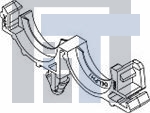 08917728 Автомобильные разъемы CONDUIT CLIP ROSEBUD 6.35DIA