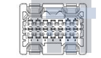 1-1394765-1 Автомобильные разъемы 2.8FLA-STE-GEH 21P