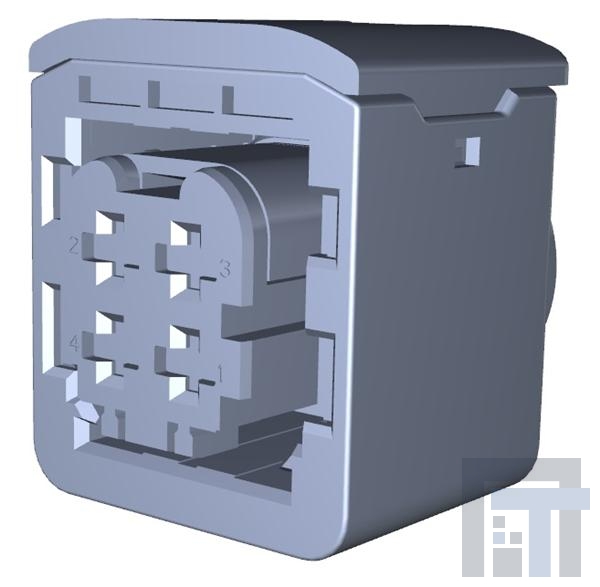 1-1418390-1 Автомобильные разъемы 4 POS AMP MCP 2.8 REC HSG