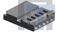 1-1418775-1 Автомобильные разъемы 5 POSN. MQS REC HSG