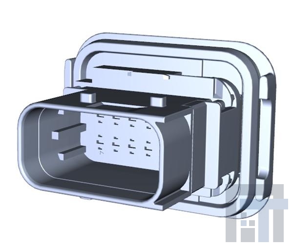 1-1564520-1 Автомобильные разъемы 12POS, TAB 1.6X0.6, TAB HSG, ASSY