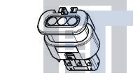 1-1670917-1 Автомобильные разъемы 3POS MCON-1.2 REC HSG ASSY