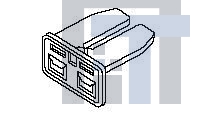 1-174353-1 Автомобильные разъемы PLUG DBL LOCK 2P NATURAL