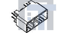 1-174955-6 Автомобильные разъемы .070 MLC CAP ASSY V 8P GRAY