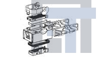 1-368434-2 Автомобильные разъемы ECU 64P CONN ASSY (32BIT-K)BRWN