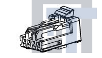 1-936119-2 Автомобильные разъемы MQS 4P PLUG ASSY W/CPA YELLOW