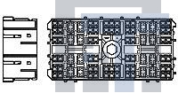 1-936321-2 Автомобильные разъемы 090/SPT HYB 32P PLUG ASSY BLK