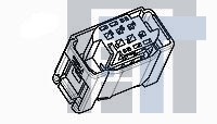 1-967616-1 Автомобильные разъемы HSG PLG 2X03C F/H BLK