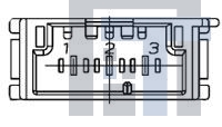 1-968977-9 Автомобильные разъемы 2,8MM FLA-STE-GEH3P