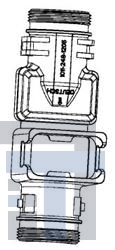 1011-248-1205 Автомобильные разъемы DT BACKSHELL 90 12way plg, DT06-12S*