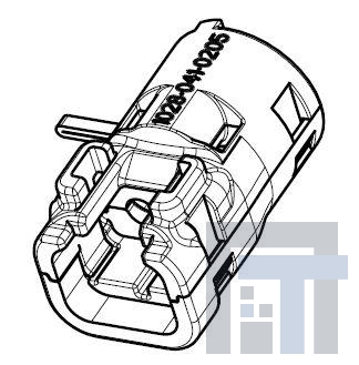 1028-041-0205 Автомобильные разъемы 2P BSCKSHELL PLUG DTM*06-2S