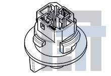 1041330217 Автомобильные разъемы WY21W T20 BULB SOCKET BROWN