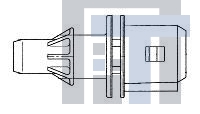 106462-1 Автомобильные разъемы FASTIN-FASTON 2P HSG