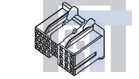 1123632-5 Автомобильные разъемы 040 2 MLC CONN. 24P PLUG ASSY