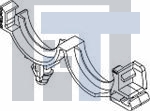 12004614 Автомобильные разъемы CONDUIT CLIP ROSEBUD SIZE 19 6.35 DIAM