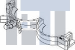 12020894 Автомобильные разъемы CONDUIT CLIP ROSEBUD 6.35DIA
