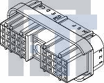 12034397 Автомобильные разъемы 30P FEMALE BLACK MP 150 SERIES 14AMPS