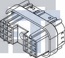 12040920 Автомобильные разъемы 18P FEMALE BLACK MP 150 SERIES 14AMPS