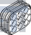 12040936 Автомобильные разъемы MULTI CABLE SEAL GREEN