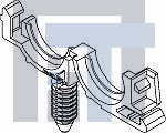 12040983 Автомобильные разъемы CONDUIT CLIP NAIL DIAM. 6.35 SZ 13