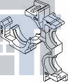 12047508 Автомобильные разъемы CONDUIT CLIP ROSEBUD CONDUIT SZ 6