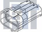 12047933 Автомобильные разъемы 8P M GRY CONNECTOR 150 SERIES 14 AMPS