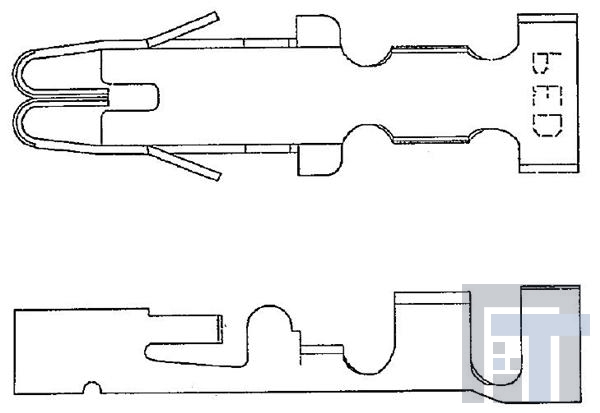 12048279 Автомобильные разъемы TERM P/C III 570 FEM