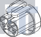 12048369-B Автомобильные разъемы CON MP 280 3W FEM