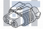 12059183 Автомобильные разъемы 2P FM BLK CON ASSY 280 SERIES 30 AMPS