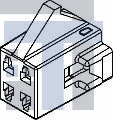 12059555 Автомобильные разъемы CON MP 150 4W FEM