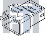 12064872 Автомобильные разъемы 10P MALE BLUE MP 150 SERIES 14AMPS