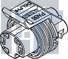 12065402 Автомобильные разъемы 4P FM BROWN CON ASY MP 150 SERIES 14AMPS