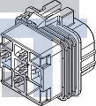 12065686 Автомобильные разъемы 4P FM BLK CONN ASSY 630 SERIES 46 AMPS