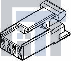 12066189 Автомобильные разъемы 4P FEMALE NATURAL MP 100 SERIES 5AMPS