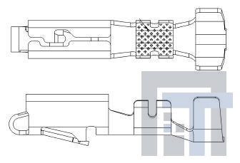 12066274 Автомобильные разъемы TERM M/P 280 FEM