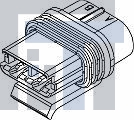 12066681 Автомобильные разъемы 2P FM BLK CON ASSY 630 SERIES 46 AMPS