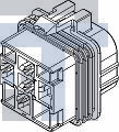 12077993 Автомобильные разъемы 5P FEMALE BLACK ASSY 630 SERIES 46 AMPS