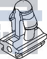 12084561 Автомобильные разъемы ATTACHMENT CLIP 6.35 DIAM. MED GRAY