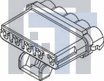 12084891 Автомобильные разъемы 5P MED GRAY CON ASSY 280 SERIES 30 AMPS