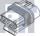 12085030 Автомобильные разъемы 2P FM BLK CONN ASSY 630 SERIES 46 AMPS