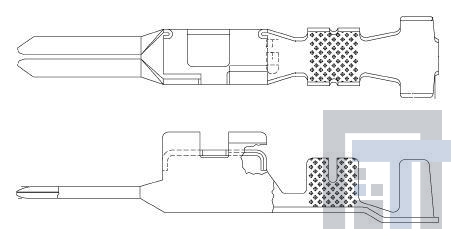 12092345 Автомобильные разъемы TERM M/P 280 ML