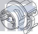 12092378 Автомобильные разъемы LAMP SKT HDSHLL 3W FEM