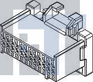 12110088 Автомобильные разъемы 24P FEMALE GRAY 100 SERIES 5 AMPS