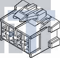 12110626 Автомобильные разъемы 8P FM LT GRAY MP 280 SERIES 30AMPS