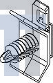 12110783 Автомобильные разъемы ATTACHMENT CLIP 6.35 DIAM