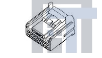 1318386-1 Автомобильные разъемы 025 ECU PLUG HSG ASY 16P