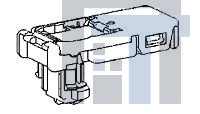 1376688-1 Автомобильные разъемы 11DIA SQUIB SLIM PLUG HSG YELL