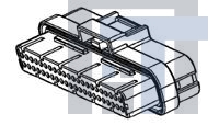 1376886-1 Автомобильные разъемы 3900281-442=S/S PLUG ASSY 44P