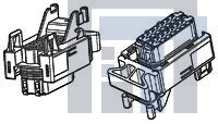 1393436-4 Автомобильные разъемы V23542C1028Z100= 28P ABDECKKAPP